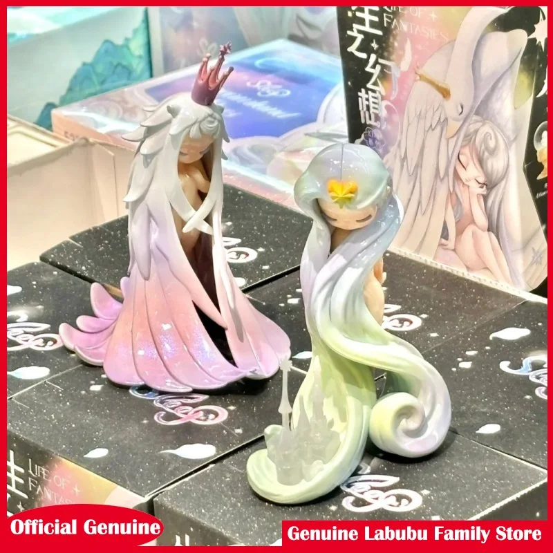 

Новая оригинальная серия «Спящая жизнь фантазий» Mystery Box Guess Bag, игрушки, кукла, милая фигурка, настольные украшения, коллекция игрушек, подарки