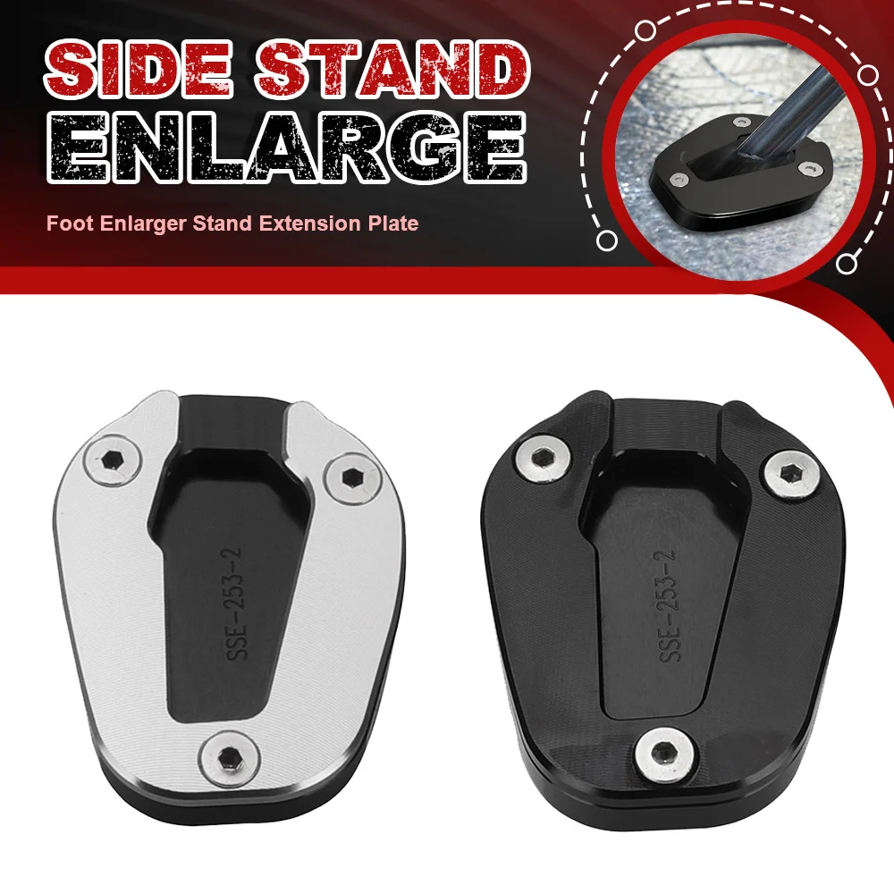 

2020-2025 For Honda CBR1000RR-R Fireblade SP CBR 1000RR-R Motorcycle Accessories Side Stand Enlarger Kickstand Enlarge Plate Pad