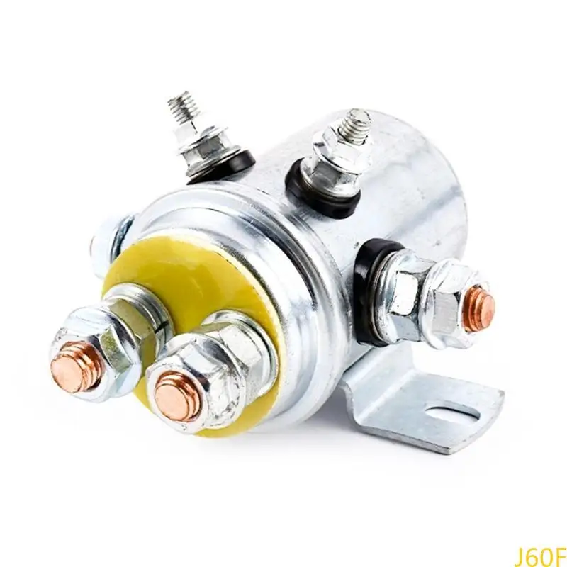 

J60F Reliable 12V 300A Winch Relays Suitable for Efficient Power Transfer in ATVs & Lawn Tractors Efficient Power Management