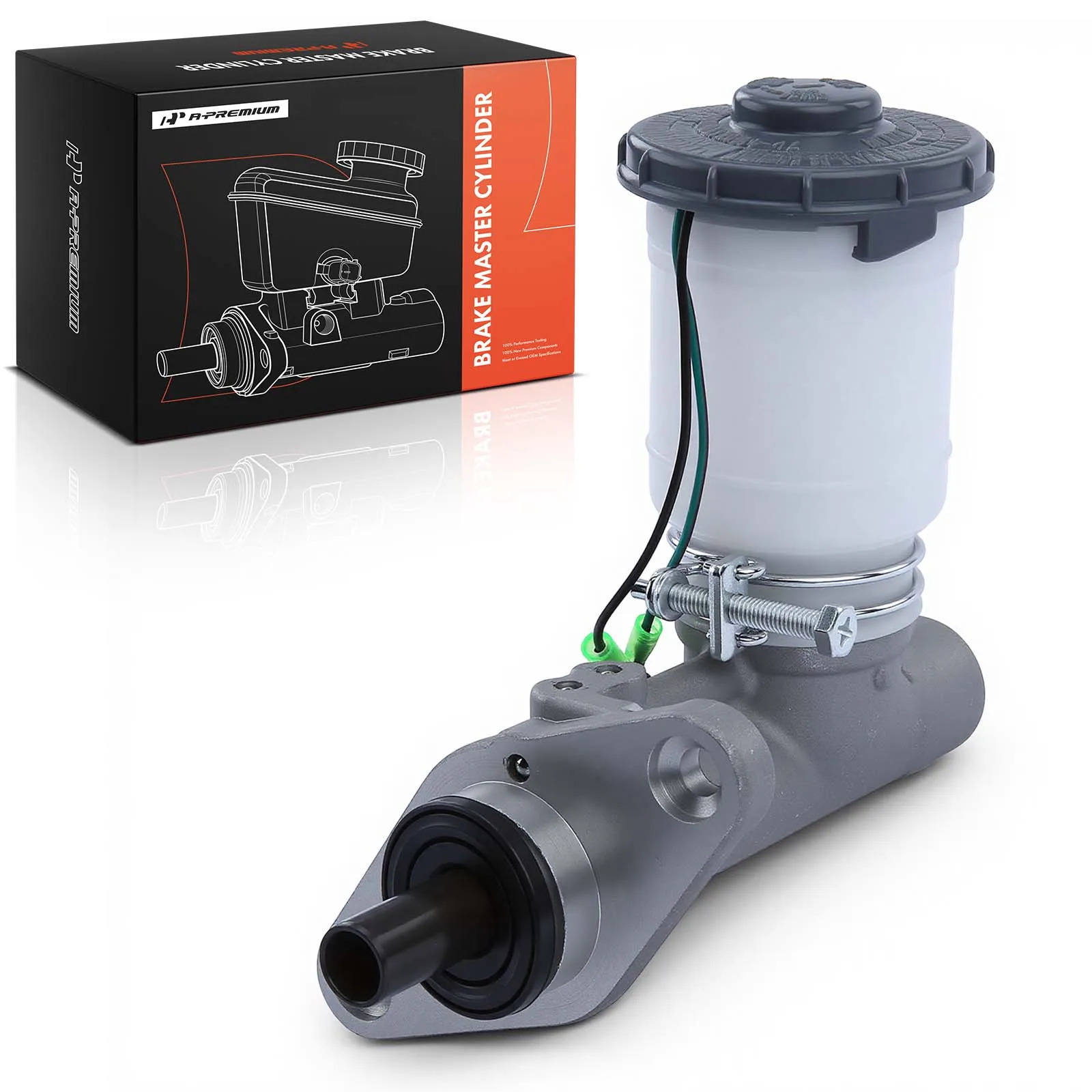 A-Premium Brake Master Cylinder with Reservoir for Honda Civic 1988-1991 CRX 1990-1991 Civic del Sol 1994