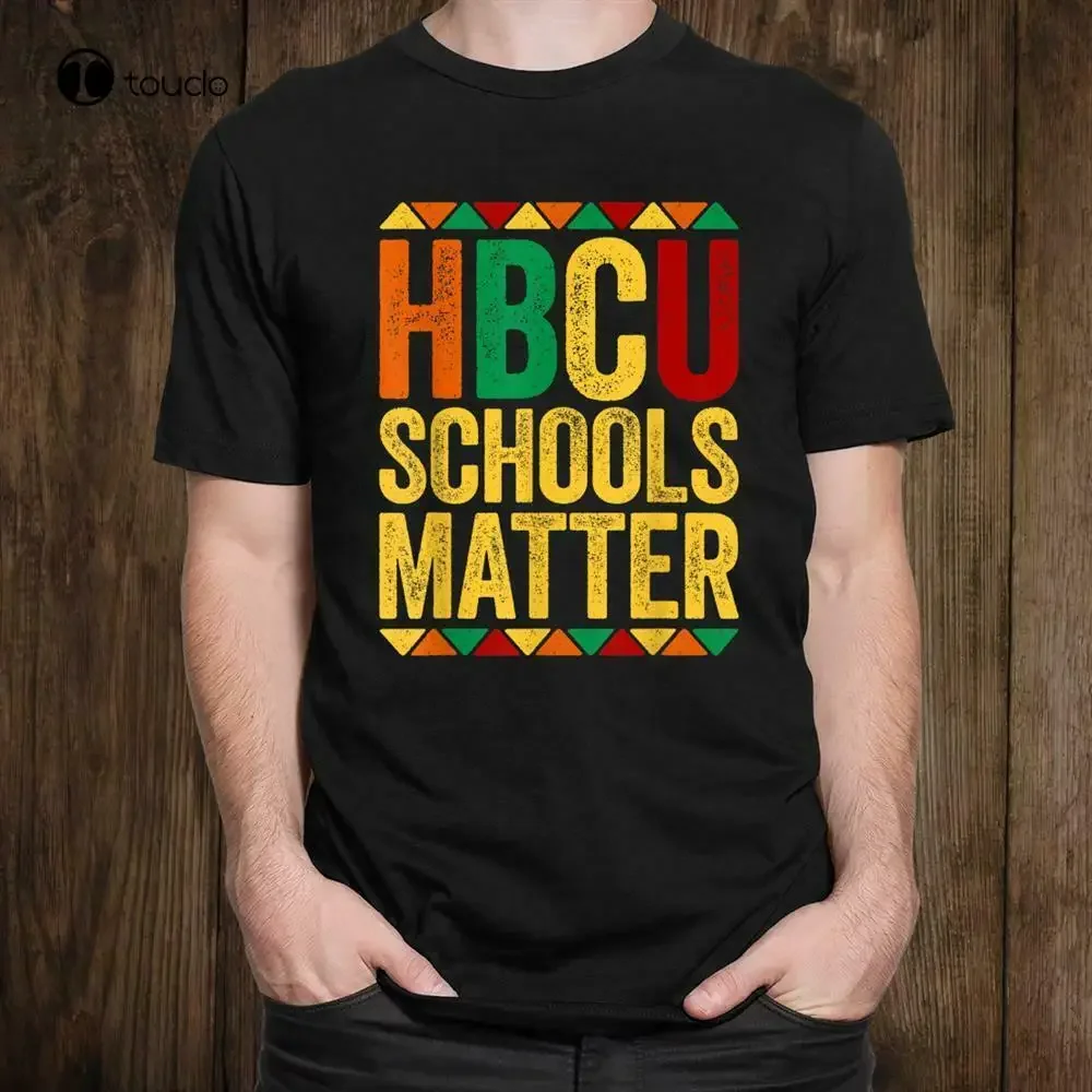 Hbcu Schools Matter Historical College Alumni T-Shirts Gifts Men Trend 2021 Custom Aldult Teen Unisex Digital Printing Xs-5Xl