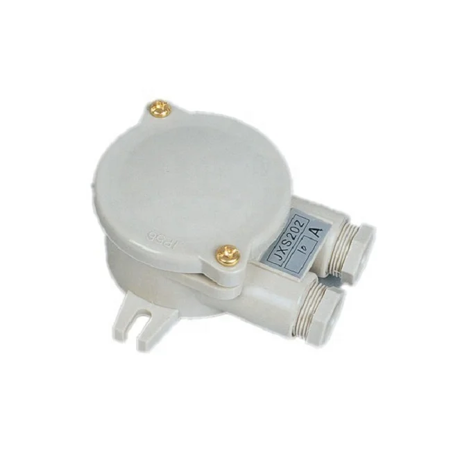 Caixa de junção impermeável do PVC, conector marinho do cabo, JXS202, 10A, nylon, IP56