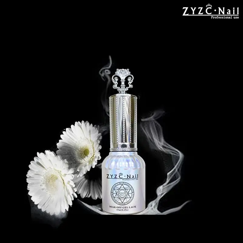 ZYZC-Gel UV soak-off pour ongles, 60 couleurs, vernis écologique, pour salon de manucure et pédicure, haute qualité