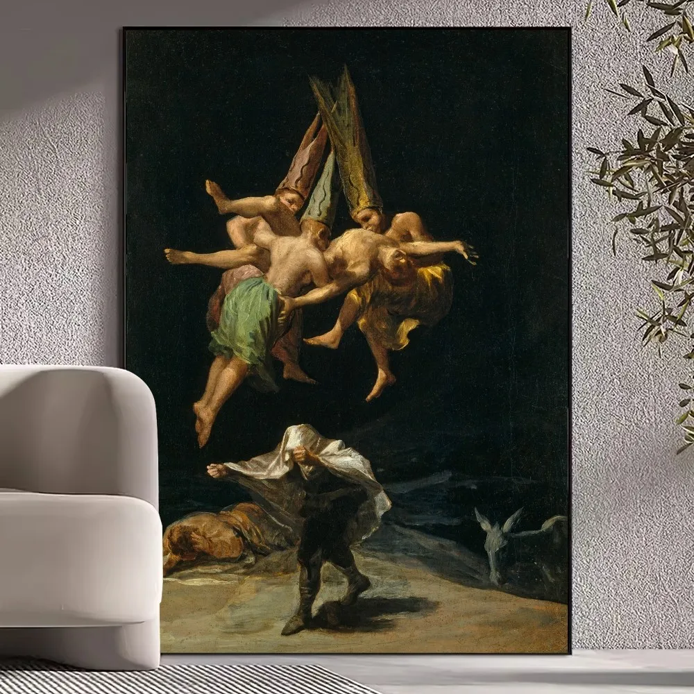 Francisco Goya Famous Painting Poster Prints Wall Pictures Living Room Home Decoration