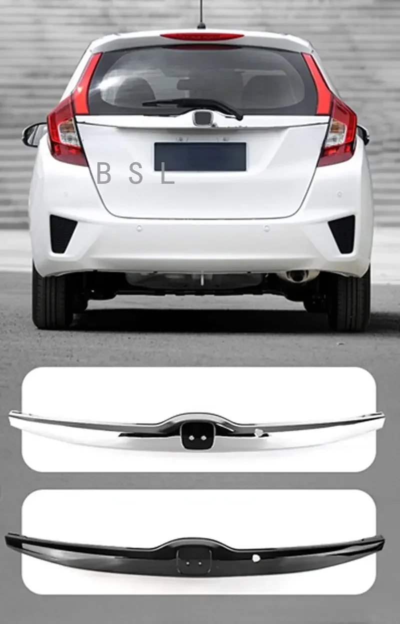 For Honda fit 2014-2020 tailgate trim trunk tail cover rear car accessories accesorios para auto