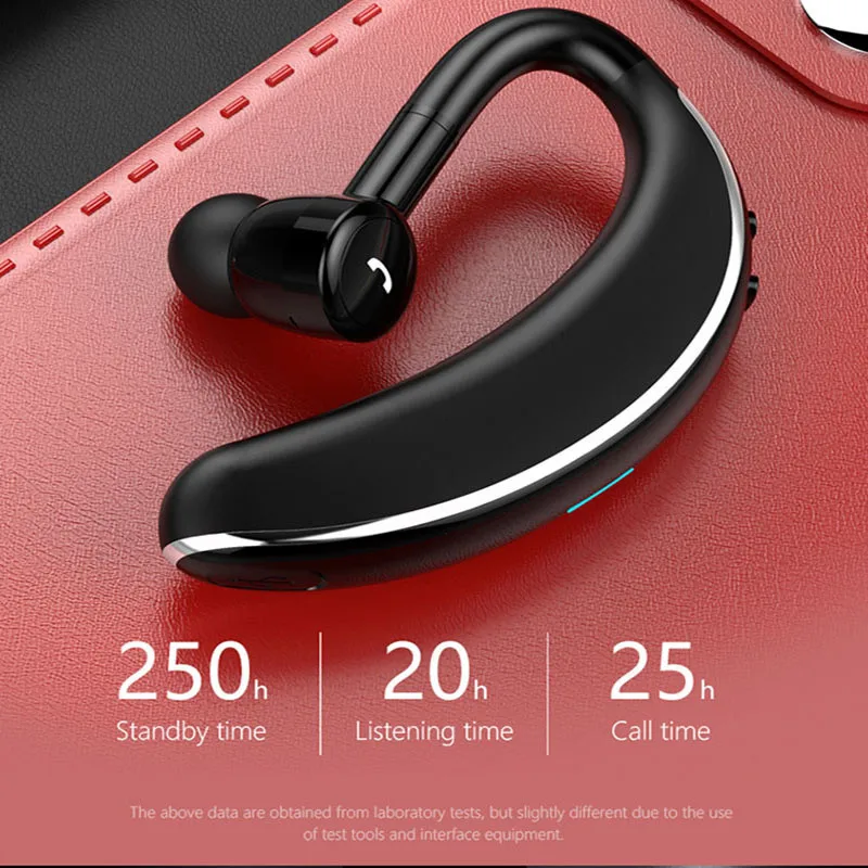 V7 Bluetooth 5.0 Headset Wireless CVC DSP Noise Reduction Earphone with Mic Handsfree Driving Wireless Earbuds Volum Control