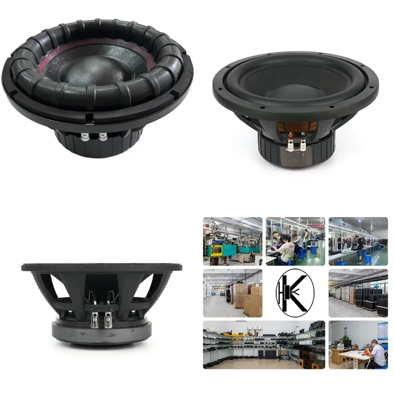 2026 Hot Sale 12 Inch Subwoofer Speaker 15inch 18inch 8 Ohm 4 Ohm Impedance Metal Material 250W 350W Output Power Driver