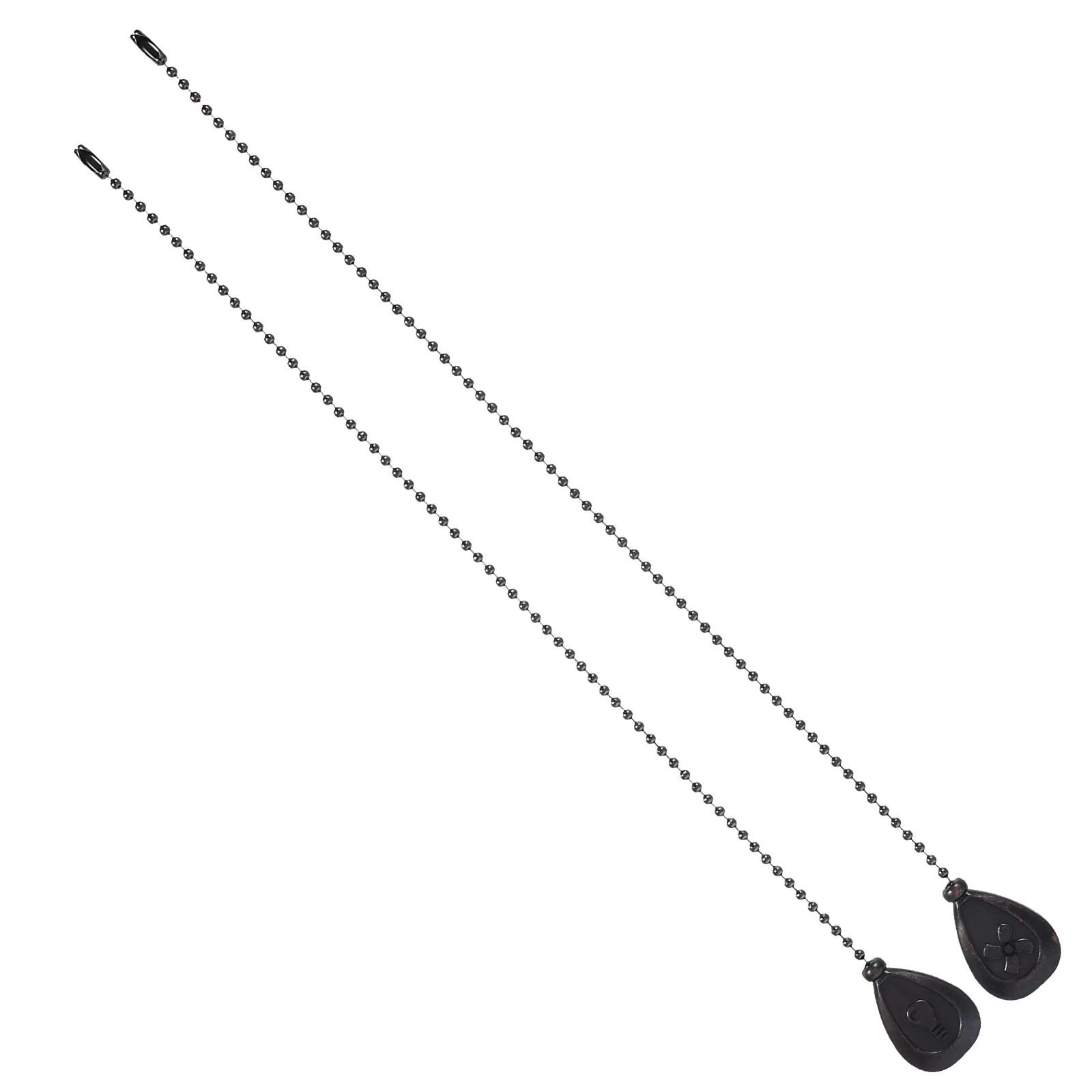 

2Pcs Ceiling Fan Pull Chain Replacement Decorative Ornaments Adjustable Chains for Easy Control and Stylish Look