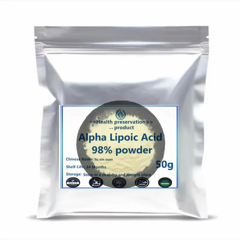 

98% α-Lipoic Acid Powder – Premium Quality Guaranteed, Custom Multilayer Packaging, Rapid Worldwide Shipping for Timely Delive