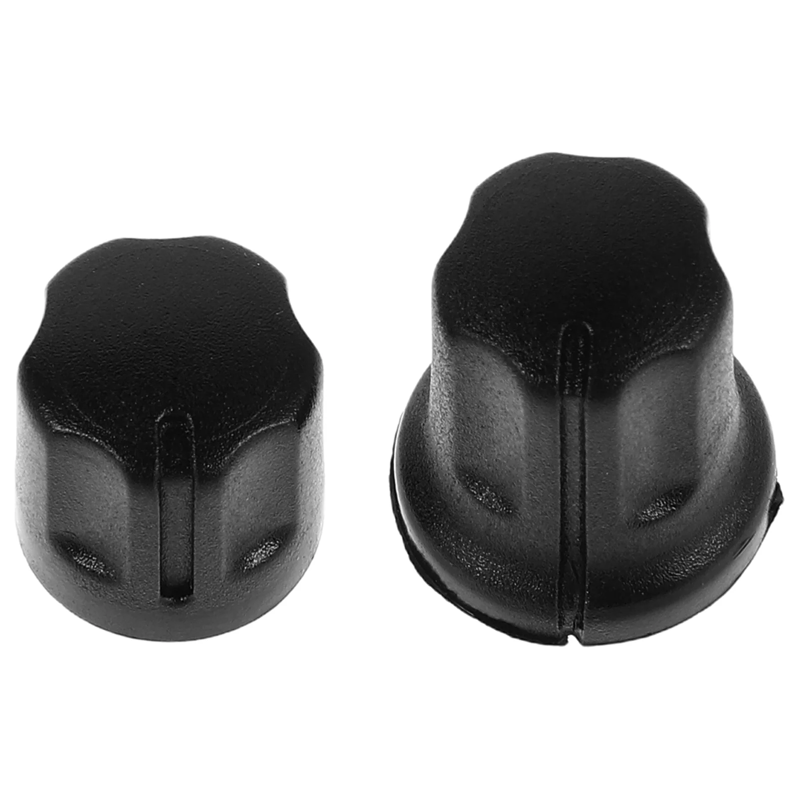 2 Pcs Intercom Knob Cap Volume Control Board Speed Electric Guitar Knobs Keyboard Switches Adjustable Radio Plastic FM Tone The