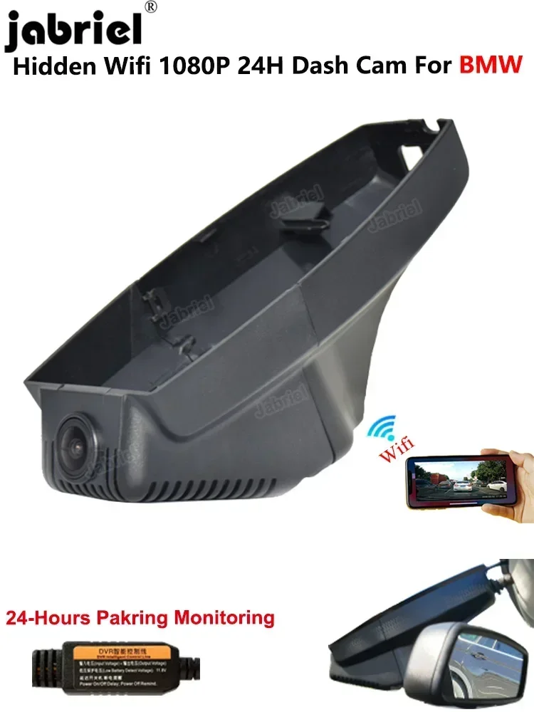 

HD 1080P Dash Cam Car DVR 24H for BMW E81 E82 E87 E88 E90 E91 E92 E93 E60 E61 E65 E66 X1 E84 X5 E70 X6 E71 E72 Video Recorder