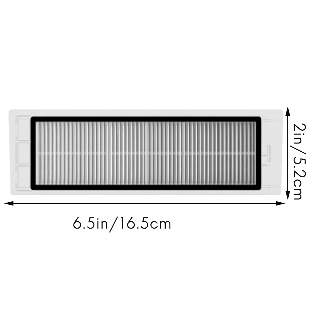 Filtro HEPA lavabile da 2 pezzi per XIAOMI 1St Roborock che spazza le parti dell'aspirapolvere del Robot