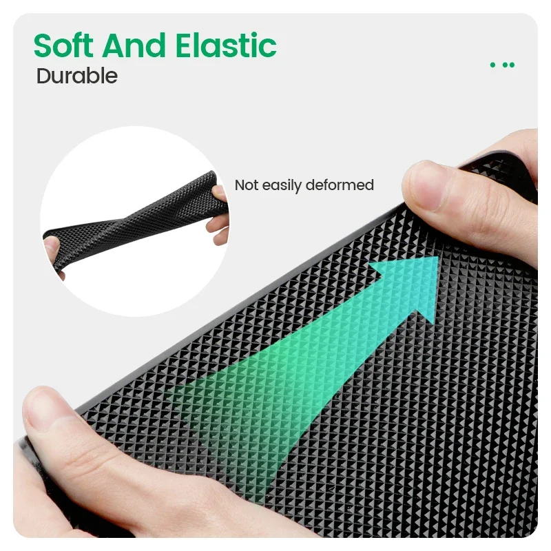 Hub Caps Car Dashboard Anti Slip Mat Car Interior Accessories For Alfa Romeo Giulietta Mito Giulia Stelvio Brera 147 GT Volante