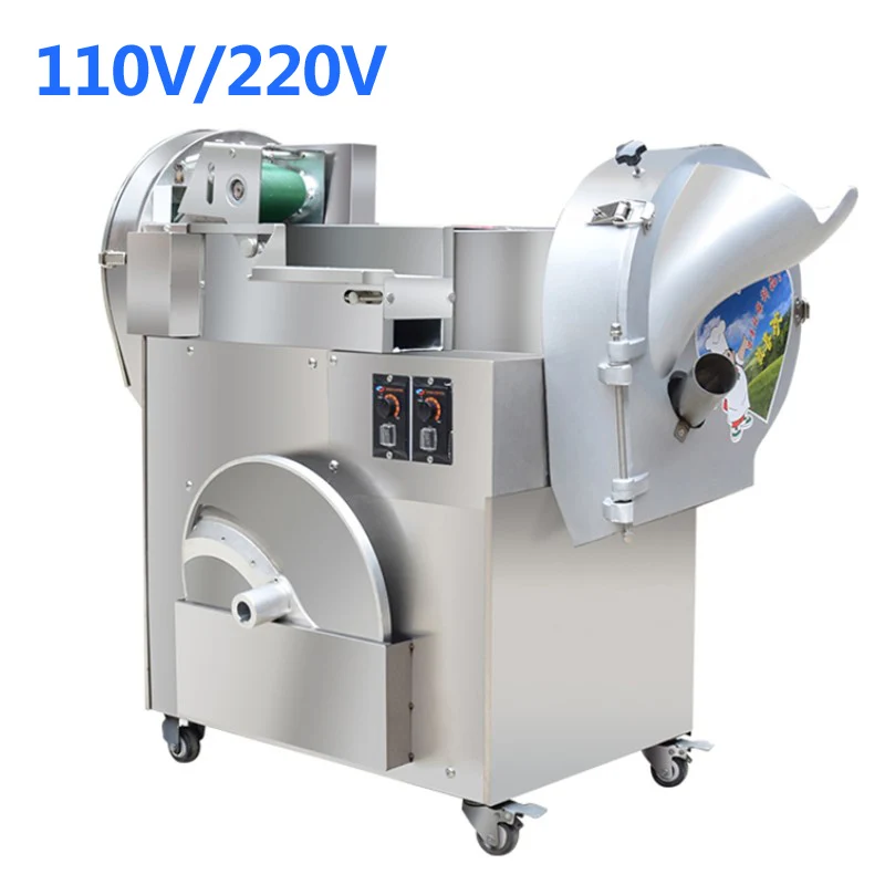 LJPJP Electric potato shredder slicer manual vegetable cutter commercial taro cucumber carrot slicer