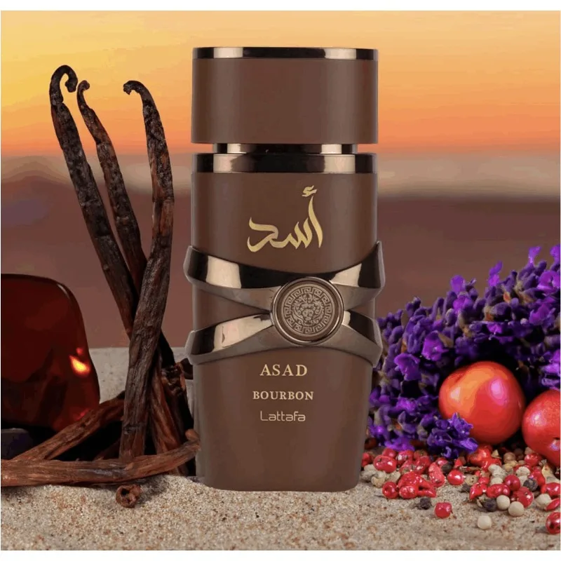 

Authentic Arabic Perfume Lattafa Asad Patchouli Essential Oil Spray Lattafa Asad Most Popular Arabic Perume Asad Bourbon Perfume