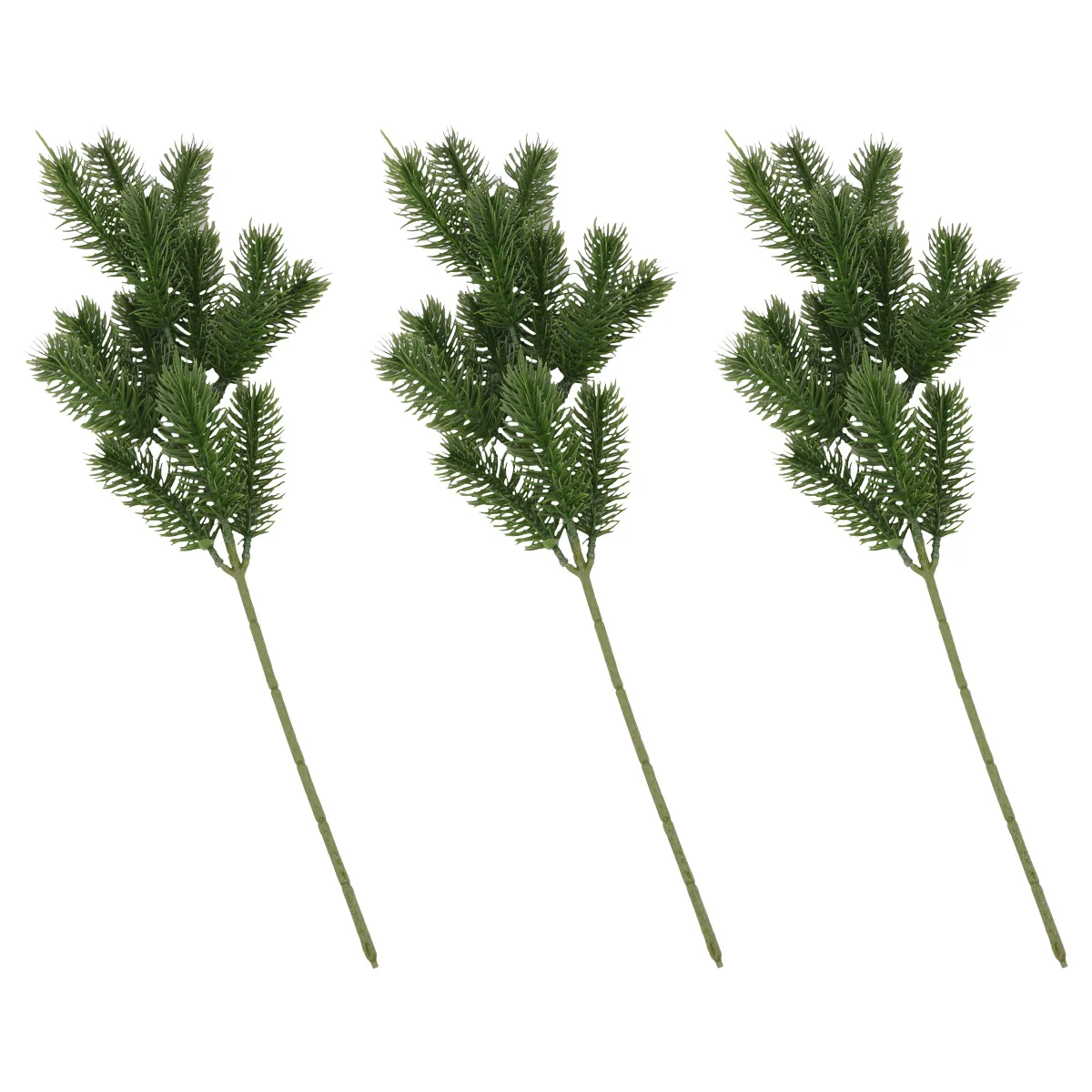 

3Pcs Simulation Pine Needles Artificial Christmas Plastic Pine Branch Decoration for Home Tree Wreath,xmas Ornaments