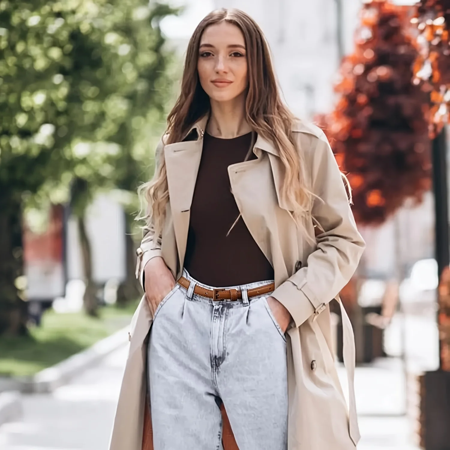 

Женский тонкий ремень из натуральной кожи, модный дизайн, тонкий ремень для платьев, брюк, джинсов