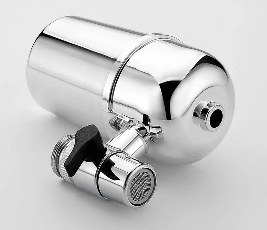 فلتر صنبور من ألياف الكربون لمسح المواد الكيميائية والمعادن الثقيلة/فلتر مياه الصنبور/فلتر مياه صنبور المطبخ/طقم مرشح صنبور الصنبور