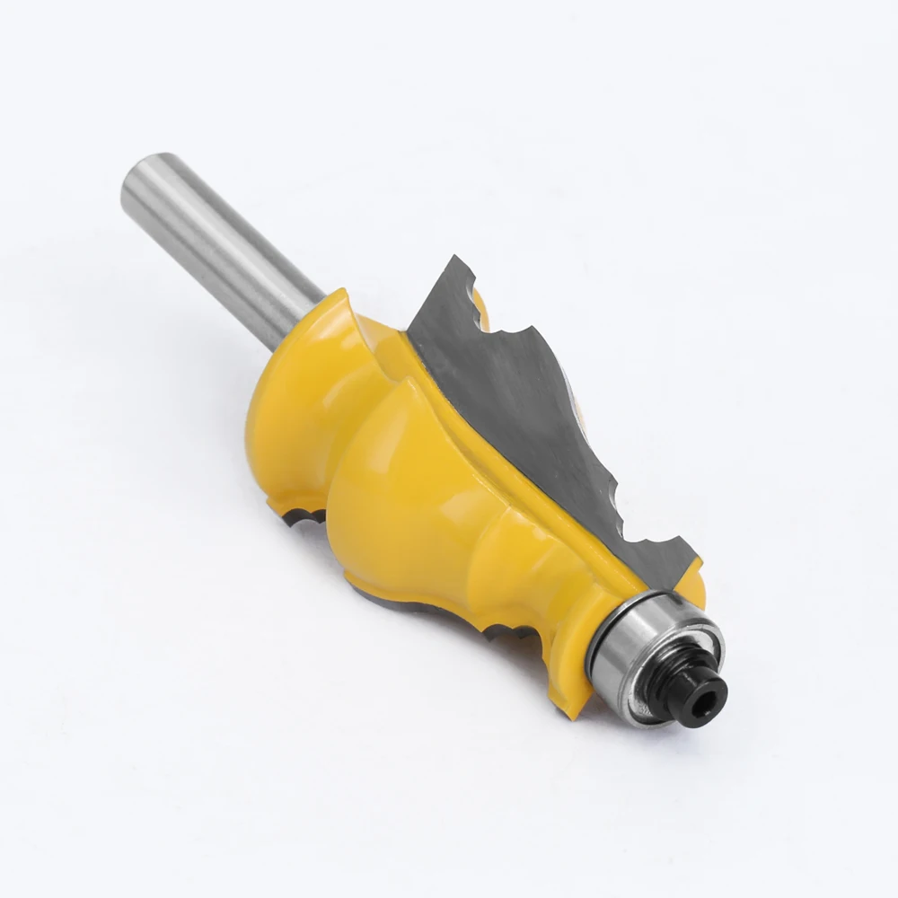 AURWOF 1pc 8mm Shank Ogee Router Bit Classical Molding Cutter 1-1/4