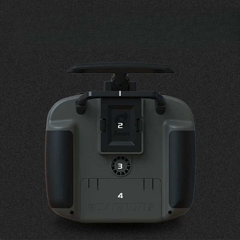 color screen remote control 2.4G Hall rocker RDC model aircraft open source control 915M long-distance flight crossing machine
