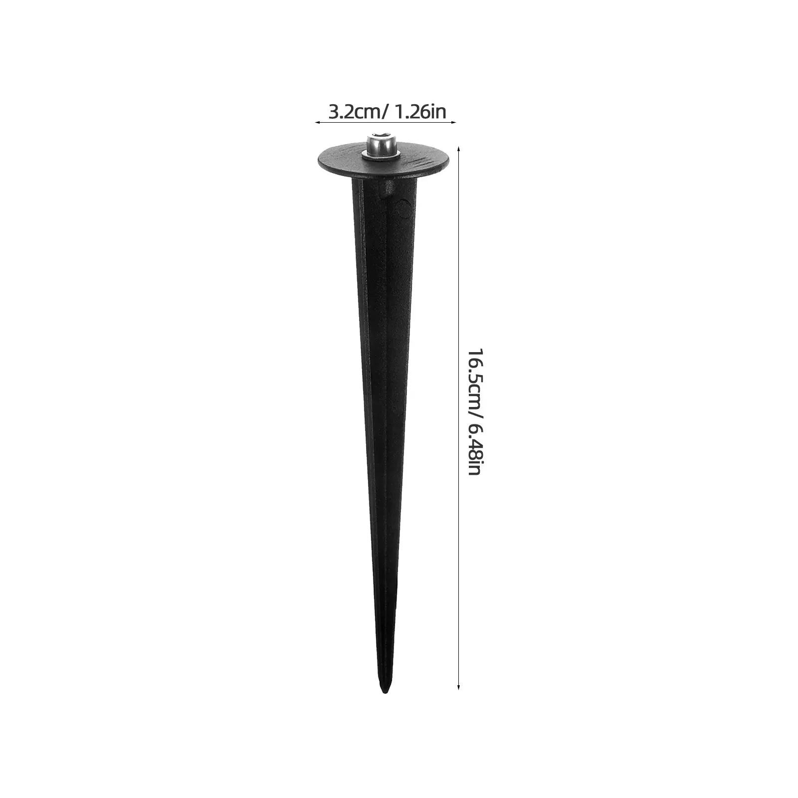12Pcs Aluminum Solar Light Stakes Heavy Duty Ground Spikes for Outdoor Landscape Lighting Garden Lawn Yard Christmas Lights Easy