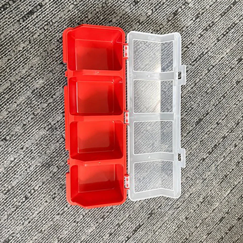 Aufbewahrungsbox mit mehreren Fächern, robuste Kunststoff-Organizerbox für Schrauben, kleine Teile, Werkzeug und Schmuck, 1 Stück. – Detail 5
