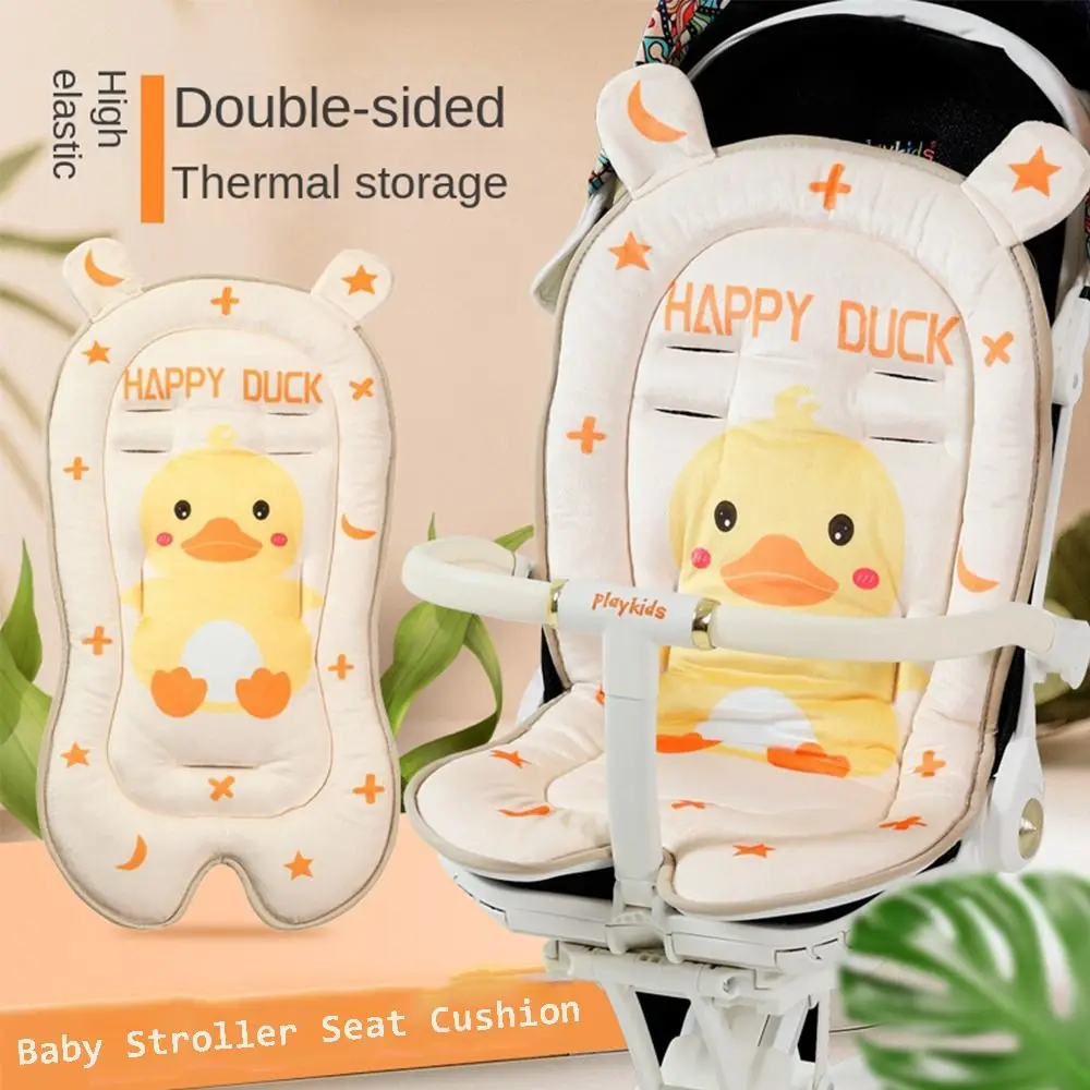 Seat Liner Pad Baby Seat Cushion Duck Dinosaur Baby Stroller Cushion Pushchair Car Mat Trolley Mattress Stroller Accessories