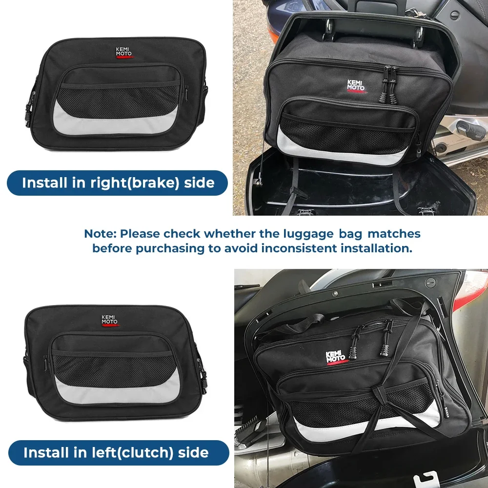 Motorfiets bagage tas zadeltas Binnenzakken Voor BMW R1250RT R1200RT R1200R S1000XR R850RT R1100 RT S R1200 R1150RT K1200 K1300