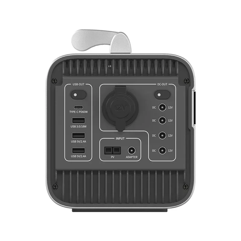 Outdoor Power Supply 600W Lithium Ion Battery Emergency Power Portable Generator 300w 600w Portable Solar Power Generatorcheap