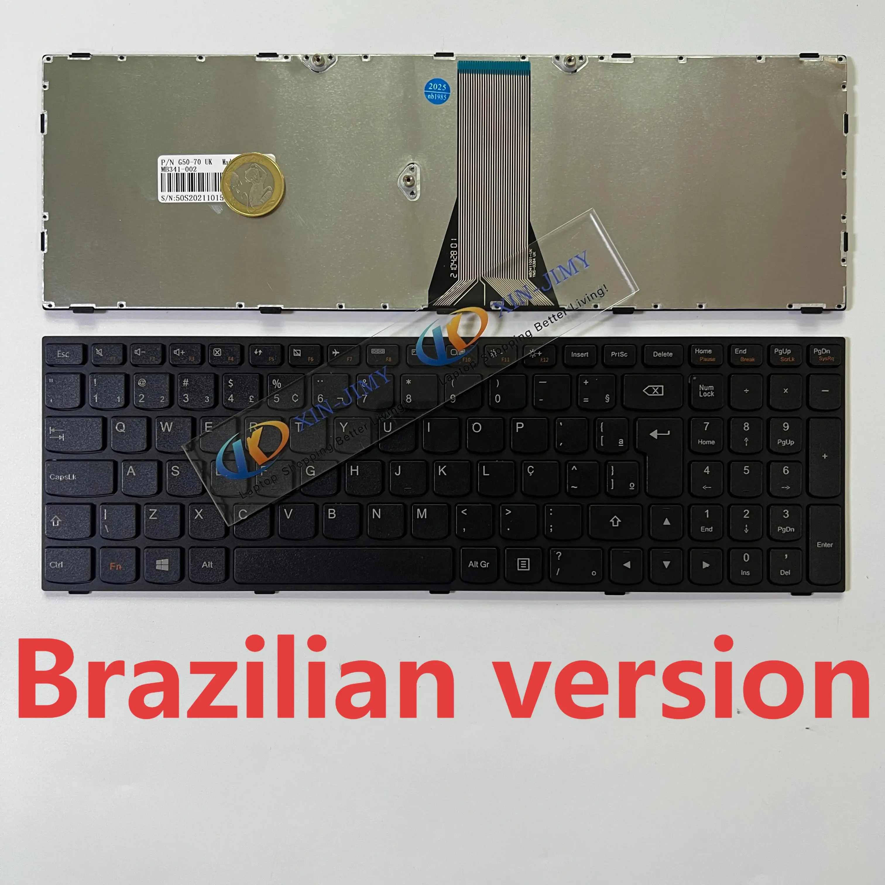 G50-70 Spanish/Brazilian Keyboard For Lenovo G50 G50-70 G50-45 G50-30 B50 G50-70AT G50-45 Z50 B50 G50 G50-70AT B51 Y50 Z50 SP BR view 3