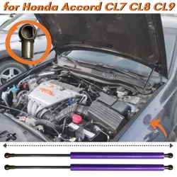 Qty(2) Hood Struts for Honda Accord CL7 CL8 CL9 for Acura TSX CL9 2002-2008 Front Bonnet Gas Springs Shock Absorber Lift Support