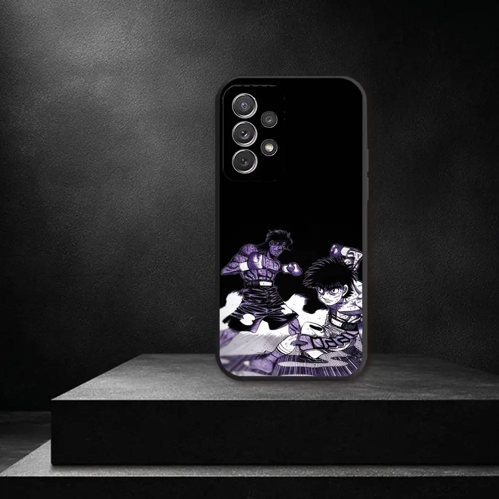 Hajime no I-Ippo Makunouchi Phone Case For Samsung S 25,24,23,22,30,21,10,9,Ultra,Plus,Lite,FE,4,5G Black Soft Case