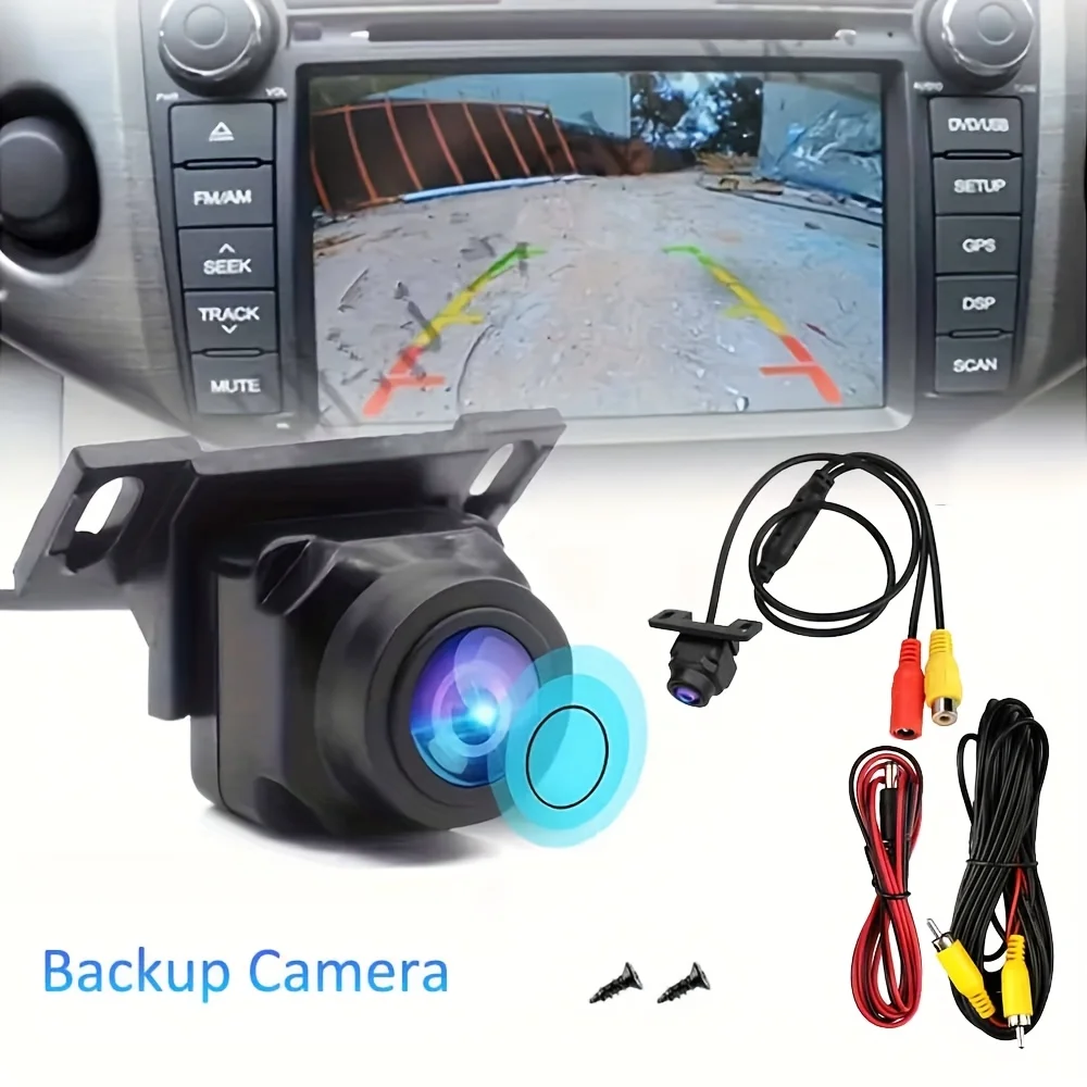 12V High Definition Vehicle Rearview Camera for Backup with Night Vision, Offering 480P Resolution for Parking Assistance