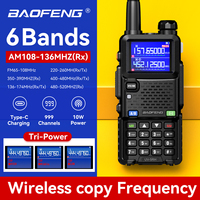 Baofeng UV-5RH Handheld Dualband Ham Transceiver UV 5RH Two way Radio Stations Long Range USB Type C UV5RH Walkie talkie
