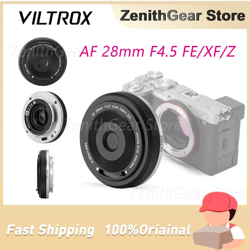 Viltrox AF 28mm F4.5 Cameras Lens Full Frame Auto Focus Lens For Sony E Fujifilm Fuji X XF Nikon Z Series Cameras