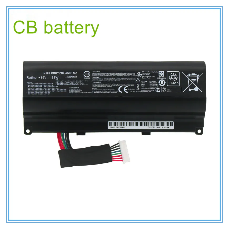 

A42N1403 Battery for G751JL 17.3" G751 G751JY G751JT G751JM GFX71JY G751JL-WH71 G751JL-DS71 G751JL-BSI7T28 G751J-DH71