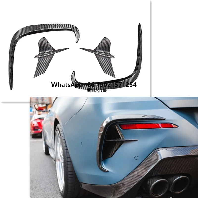 

Dry Carbon Fiber Back Spilter 4 PCS for New 8 Series G14 G15 G16 X Style 2020-1N G14 G15 G16 Splitter