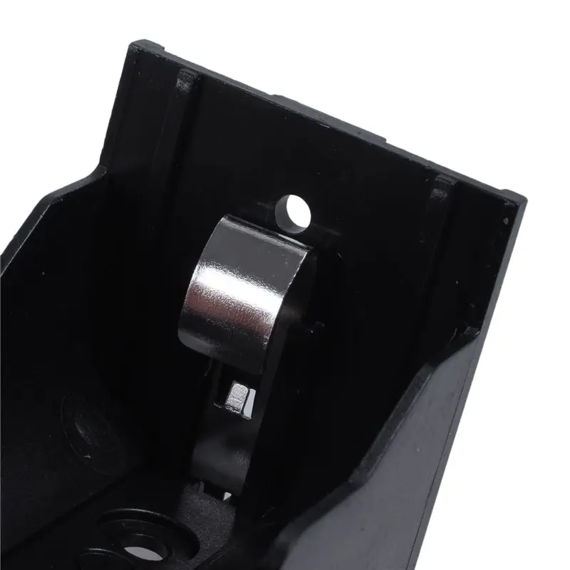 ABRI-Plastic Single 26650 Battery Holder Case Storage Box 40Pcs Black