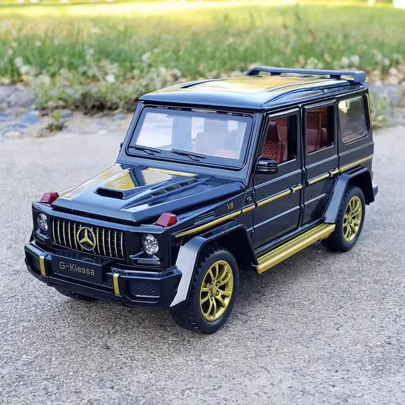 

Модель внедорожника Mercedes Benz G63 AMG 1:32, литая модель автомобиля из металлического сплава, детская игрушка, коллекционные подарки, A65