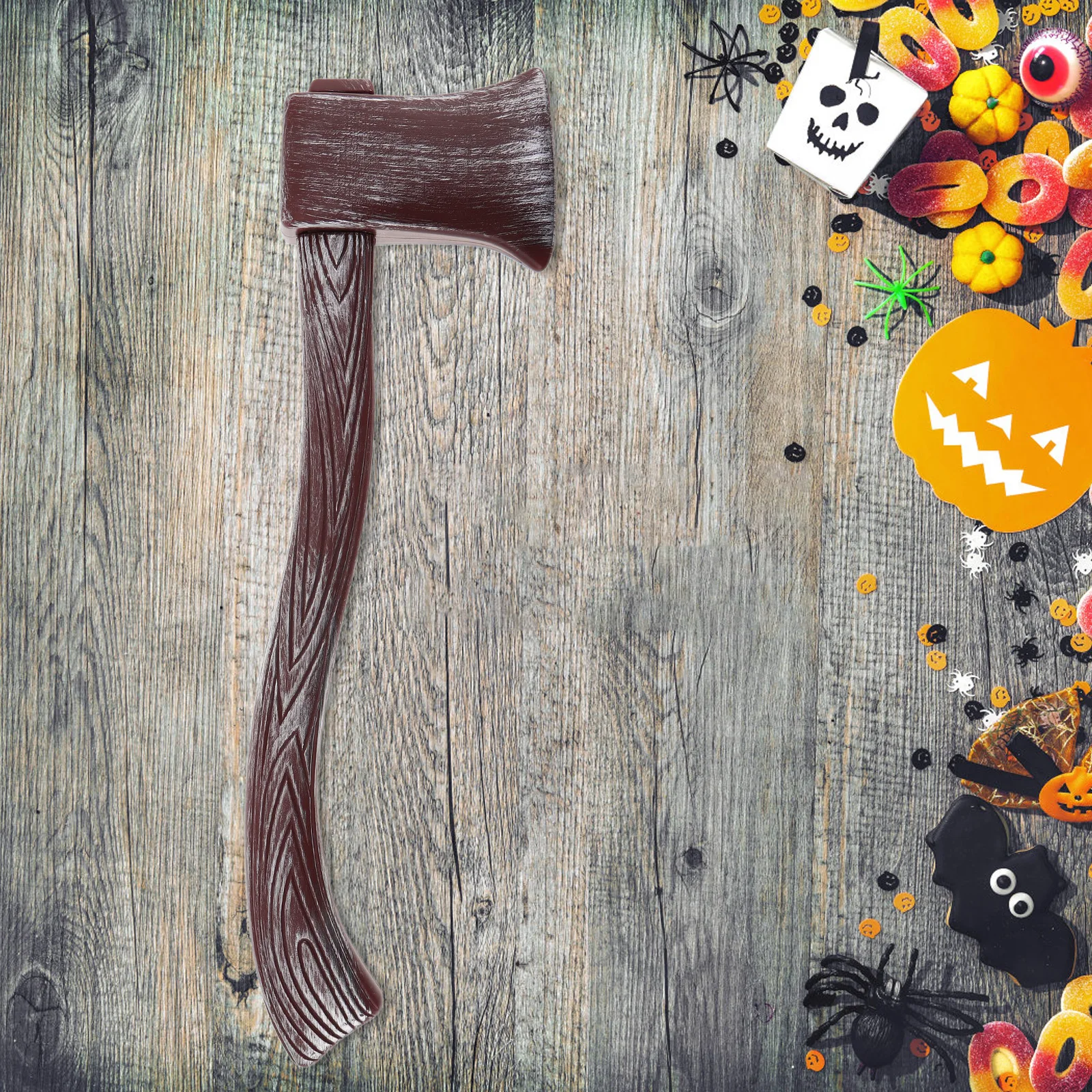 

Dance Axe Props 2 Colors Plastic Pirate Durable Design Halloween Costume Toy Kids Foam Axe Decorative Cosplay Stage