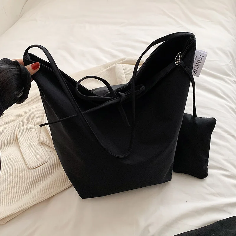 

Simple Large Capacity Cloth Bag, Lazy Style, Casual and Versatile One Shoulder Tote Bag,bags for Women