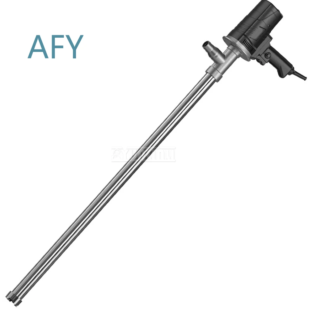 Stainless Steel Electric Oil Pump for Diesel Fuel Transfer Portable High Power 6 Speed Adjustable Motorized Pump for