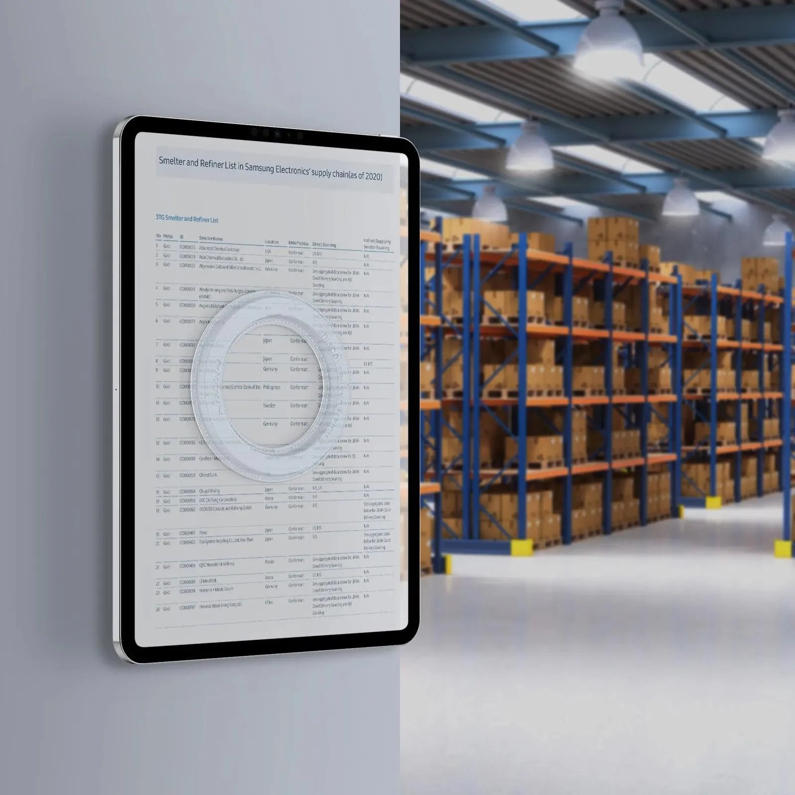 Magnetyczny uchwyt ścienny na tablet, uchwyt na iPada, magnes na stojaku na iPada, naklejka magnetyczna SnapHold do domu, biura, mostka