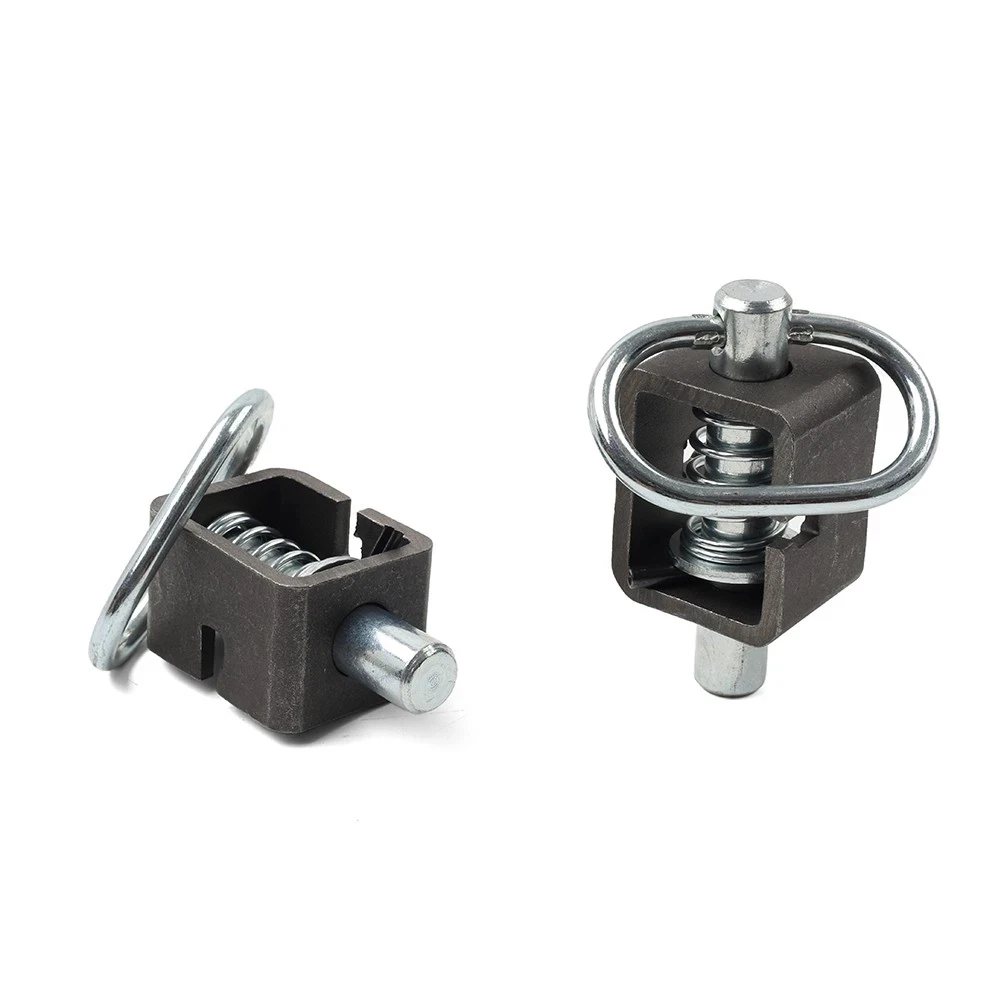 2pcs/set For Dump Trailers Heavy-Duty Trailer Gate Latch Weld-On 5/8