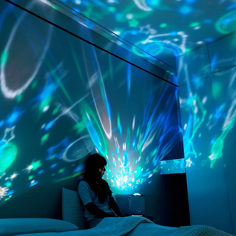 Stern Projektor Lampe Aromatherapie-luftbefeuchter USB Elektro Ätherisches Öl Diffusor Für Home Ultraschall Kühlen Nebel Aroma Diffusor