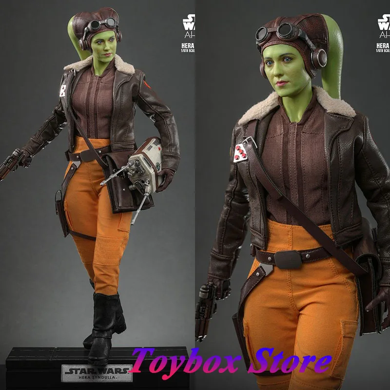 

HotToys HT TMS113 1/6 Collectible Hera Syndulla Action Figure Star Wars Movie Ahsoka Female General 12" Full Set Figurine Gift