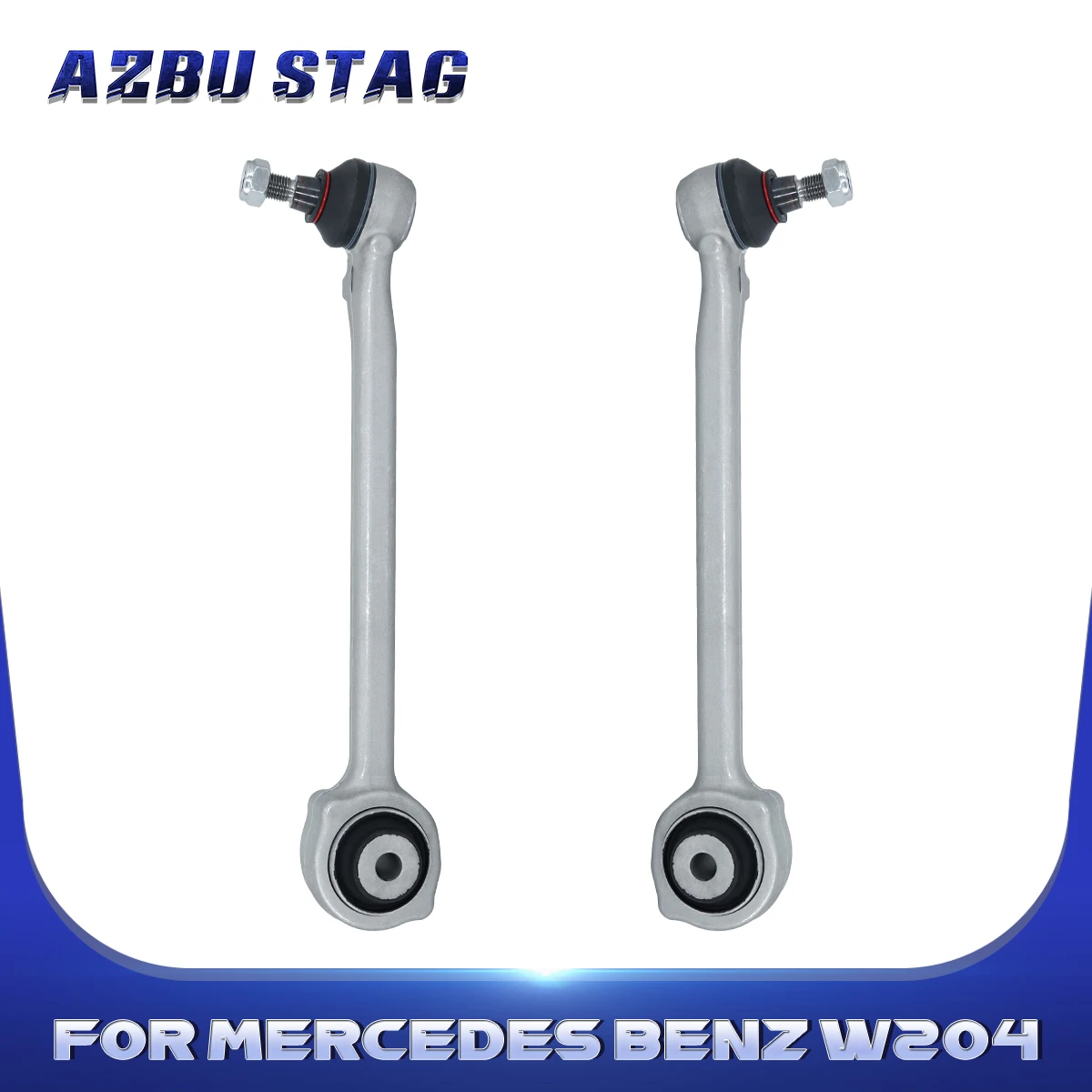 

AzbuStag 2Pcs Front Lower Rearward Control Arm Suspension Kit for Mercedes Benz W204 GLK250 GLK350 2010 2011 2012 2013-2015