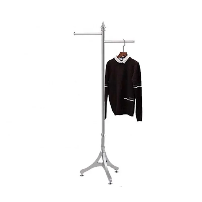 

custom，Clothing Store Stainless Steel Clothes Coat Display Racks Garment Stand Hanging Rack