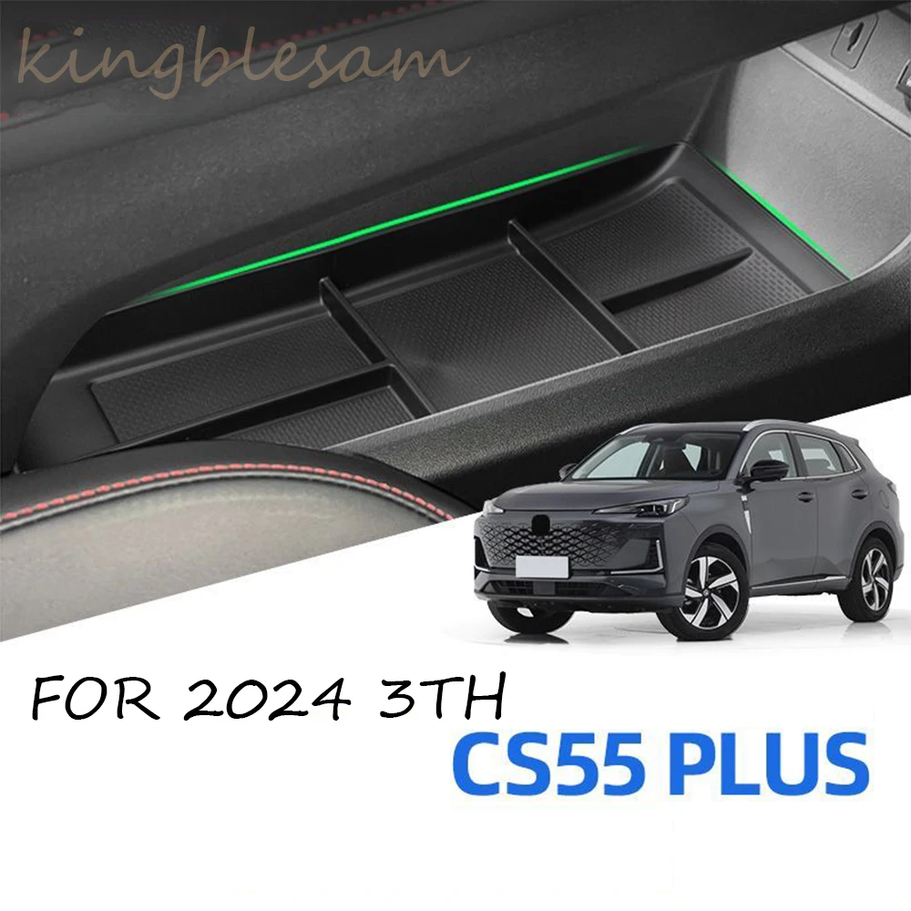 FOR CHANGAN CS55 PLUS 3nd Gen 2024 Car Armrest Box Central Control Storage Box Interlayer Container Car Modification Accessories