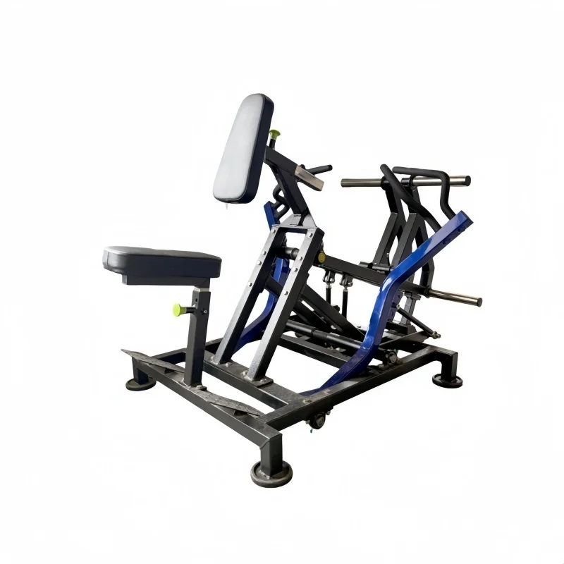 High Quality Famous Brand Heavy Traffic Gym Machine Professional for Back Shoulder Exercise Plate Loaded Seated Row Machine